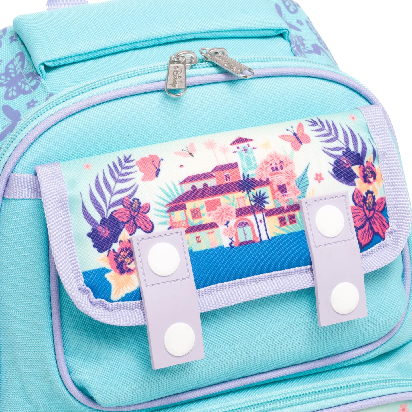 Ruz - Encanto 12 Inch Pre-School backpack with Padded Back and Adjustable Straps, Medium, Blue, A28230