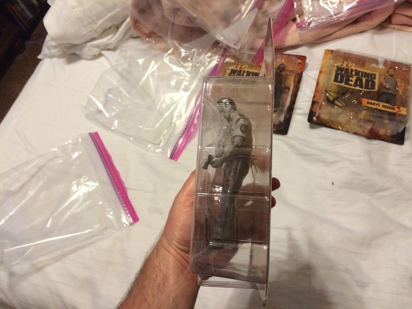 McFarlane Toys The Walking Dead TV Series 1 Exclusive Action Figure Deputy Rick Grimes Bloody Black White