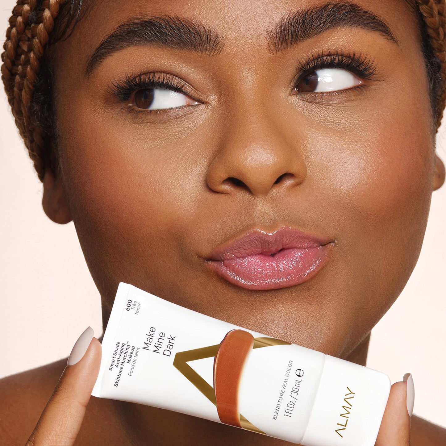 Almay Smart Shade Anti-Aging Skintone Matching Makeup, Medium Coverage Natural Finish Foundation with SPF 20, Hypoallergenic, Dermatologist Tested