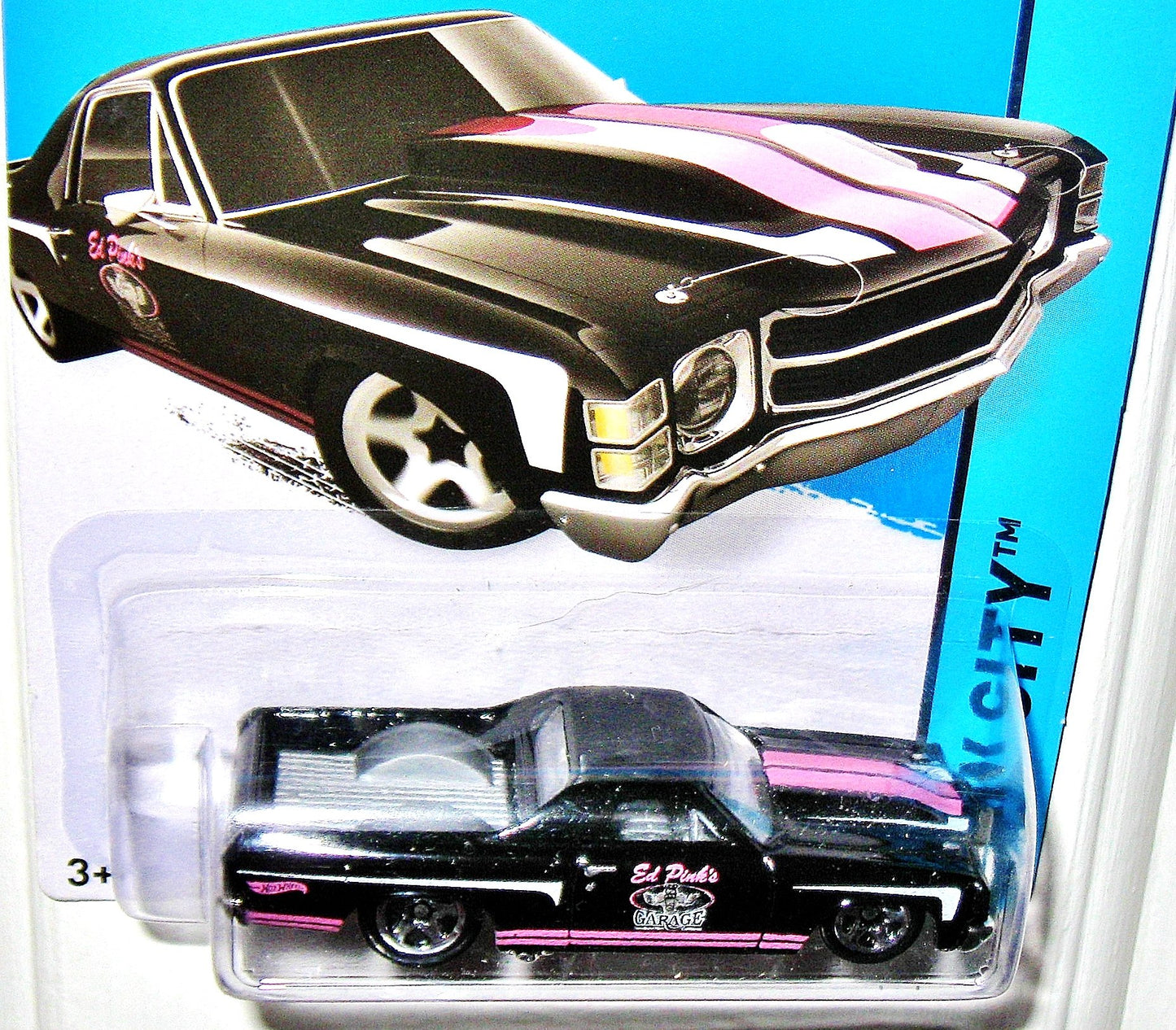 Hot Wheels, 2015 HW City, '71 El Camino [Black] 18/250