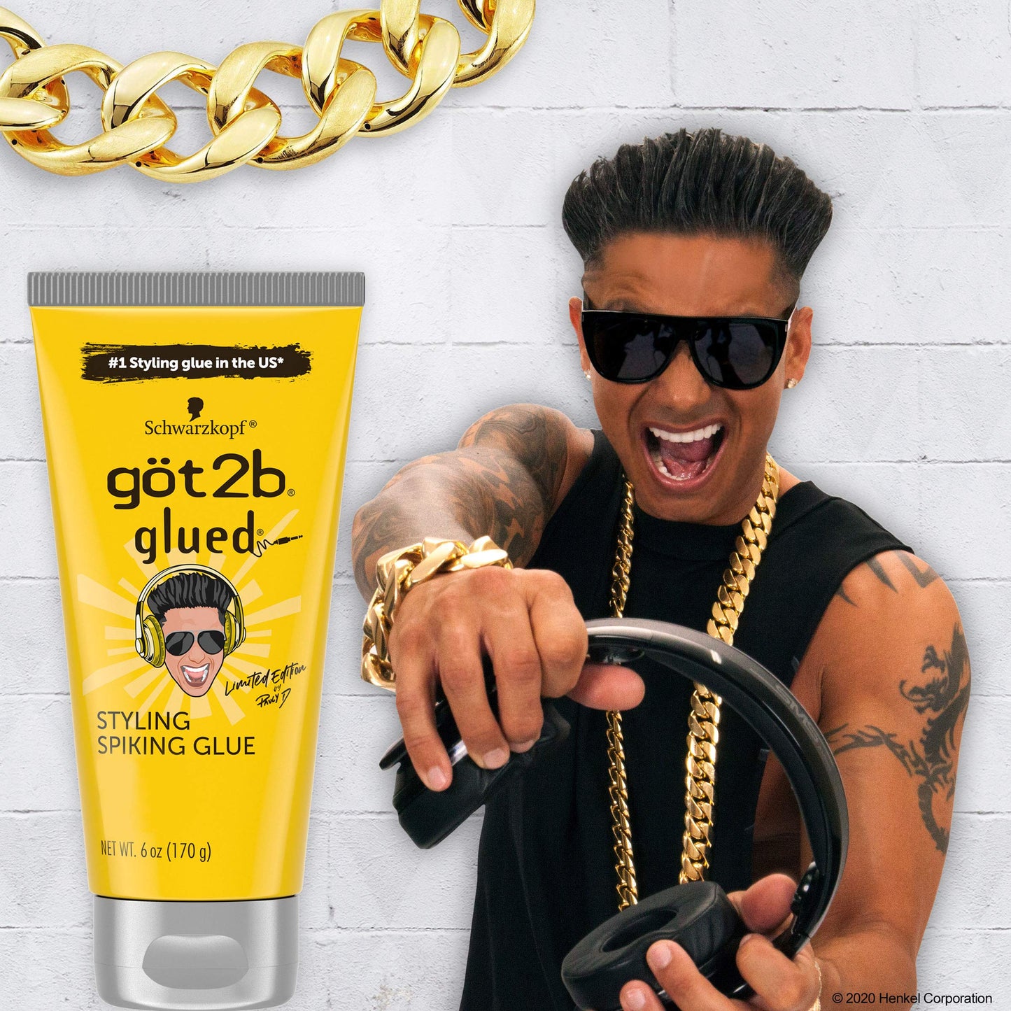 Got2B Glued Limited Edition Spiking Glue by DJ Pauly D, 6 Ounce