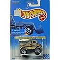 Hot Wheels Mercedes Benz Unimog with White Construction Wheels #239 on Blue and White Card Variation