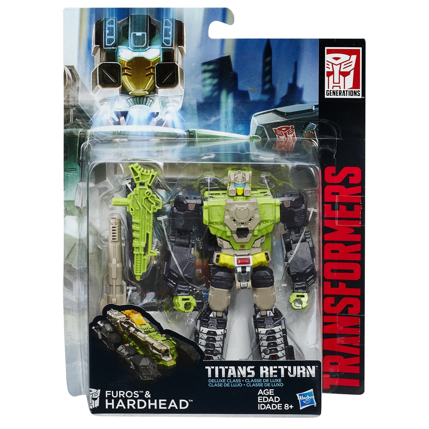 Transformers Generations Titans Return Titan Master Furos and Hardhead
