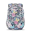 J World Cornelia Middle School Backpack for Girls. Laptop Bookbag for Women, Secret Garden