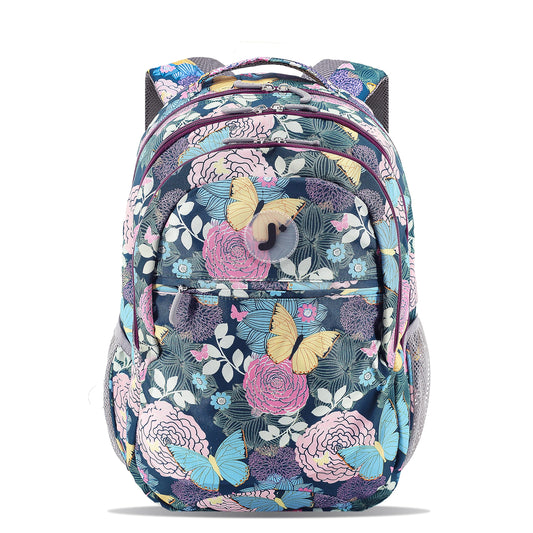 J World Cornelia Middle School Backpack for Girls. Laptop Bookbag for Women, Secret Garden