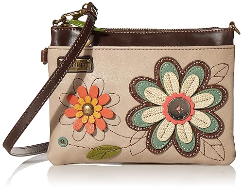 Chala Handbags Daisy Mini Crossbody Handbag - Convertible Straps