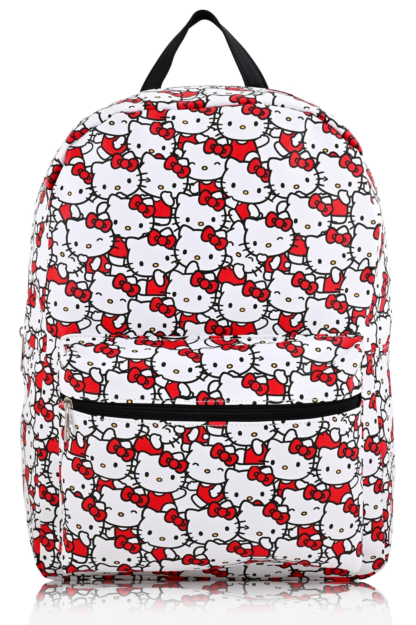Sanrio Hello Kitty Backpack for Girls, Boys, Women, Men, Adults, Unisex | Cute PU Leather Large Travel Backpack Purse Shoulder Purse | Hello Kitty…