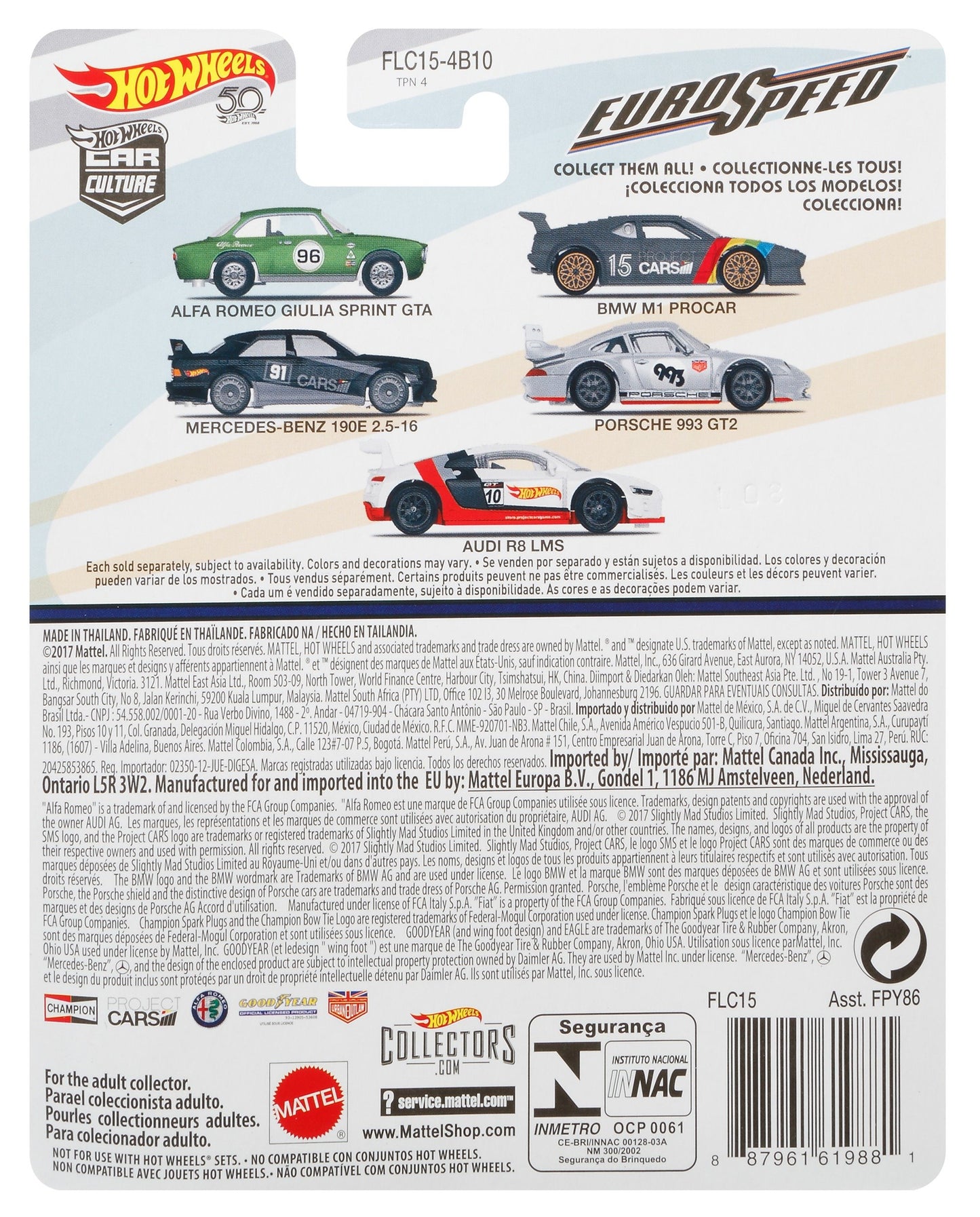 Hot Wheels Audi R8 LMS Vehicle