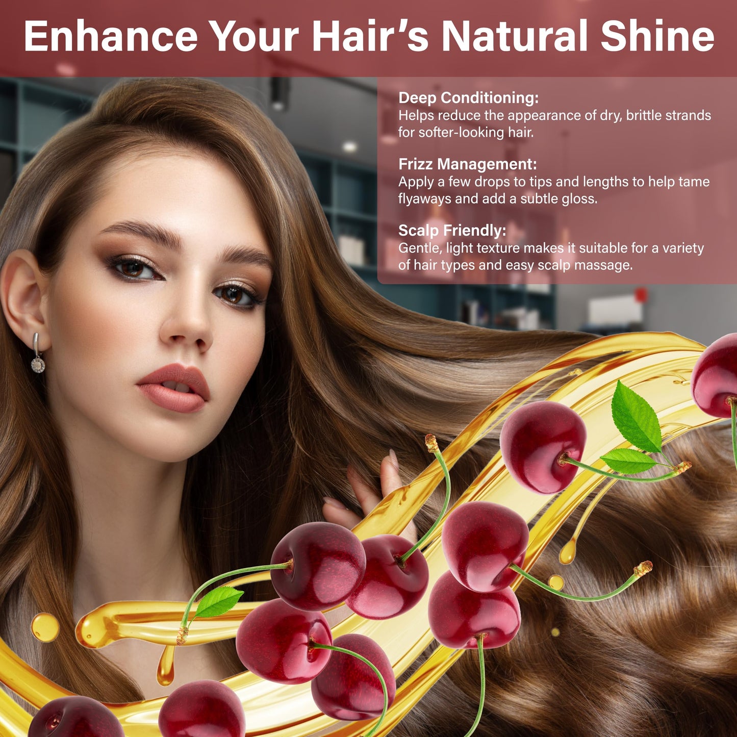 Plant Guru Cherry Kernel Oil 4 fl. oz. Cold Pressed 100% Pure & Natural Carrier - Skin, Face, Body & Hair Growth Moisturizer. Great for DIY Creams Beauty & Personal Care Plant Guru