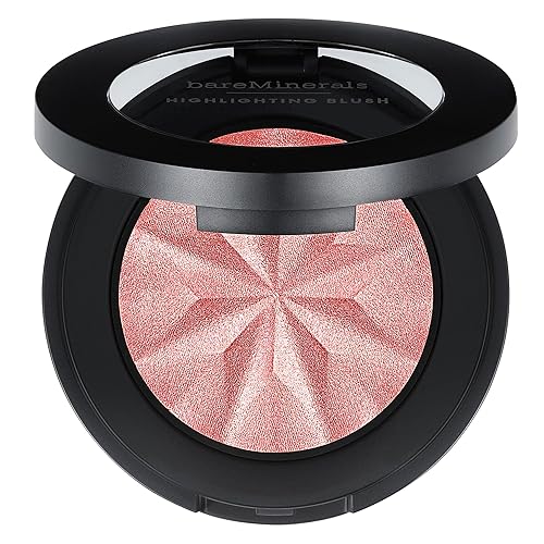 bareMinerals Gen Nude Highlighting Blush, Pink Glow, Vegan, Cruelty-Free & Dermatologist-Tested