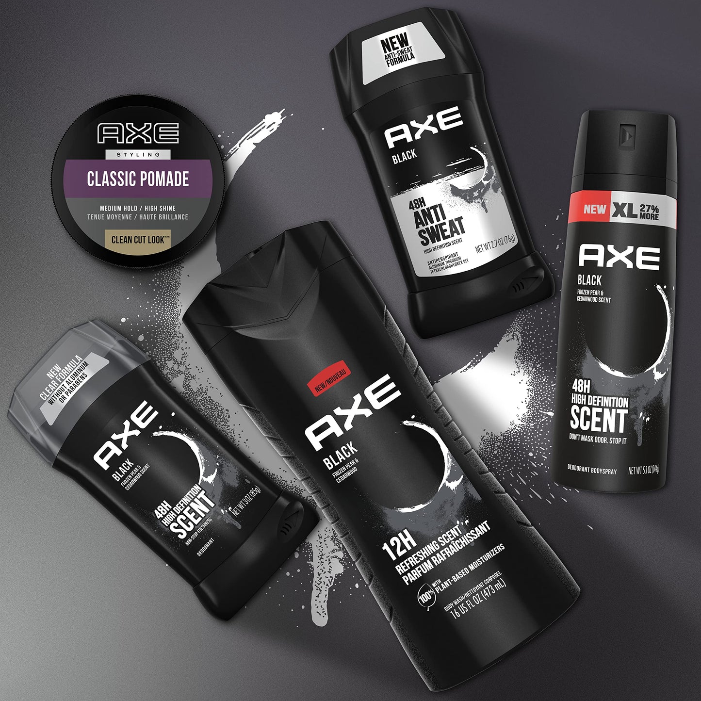 Axe Pomade: Medium Hold and Natural Finish for Easy Styling, 2.64oz (2 Count) Beauty and Personal Care AXE