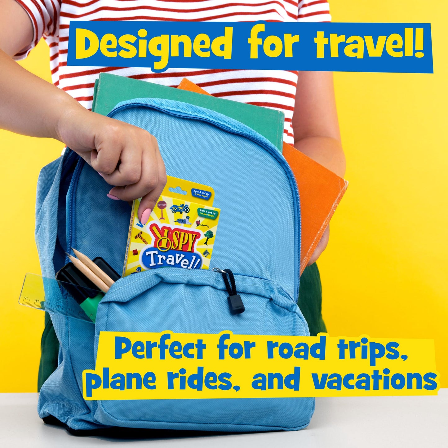 Briarpatch SPY Travel Card Game, based on the SPY books,For Preschool Kids, Ages 4+