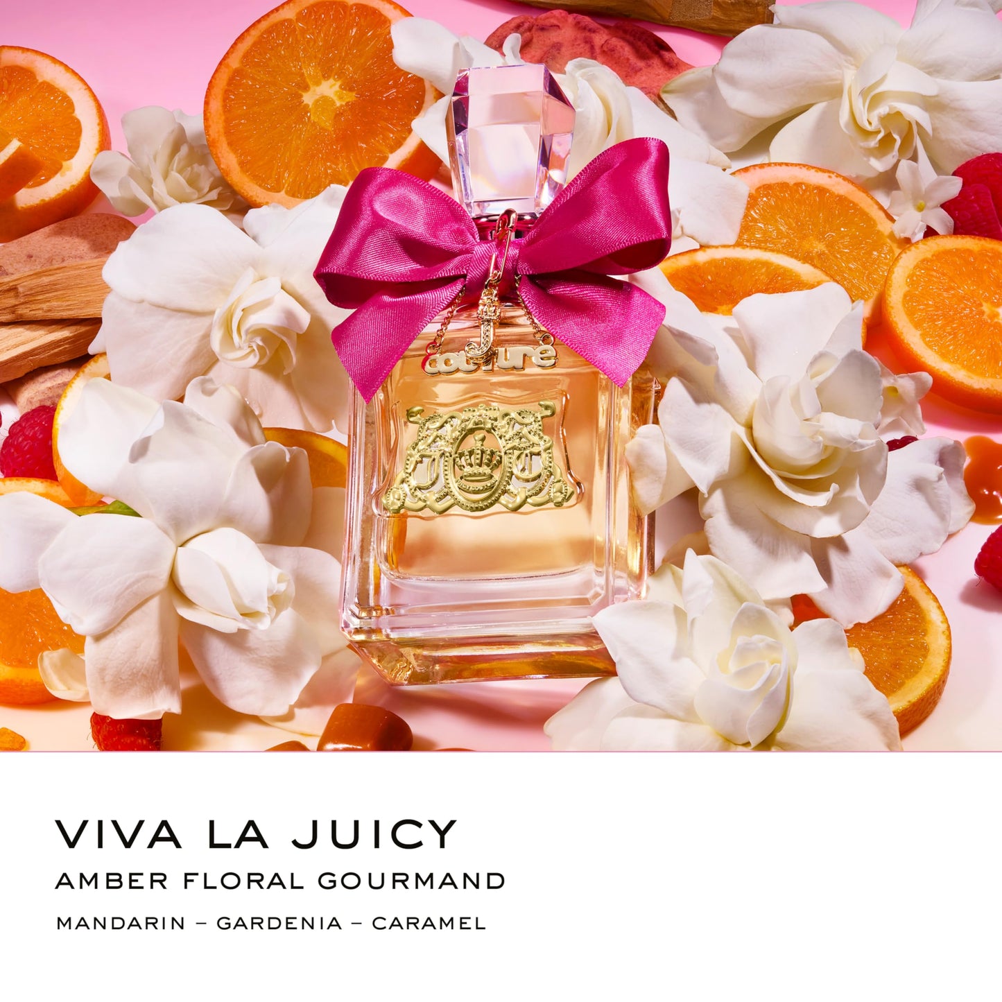 Juicy Couture Viva La Juicy Eau De Parfum, Women's Perfume with Notes of Mandarin, Gardenia & Caramel, Floral & Sweet, EDP Spray, 1.7 fl oz