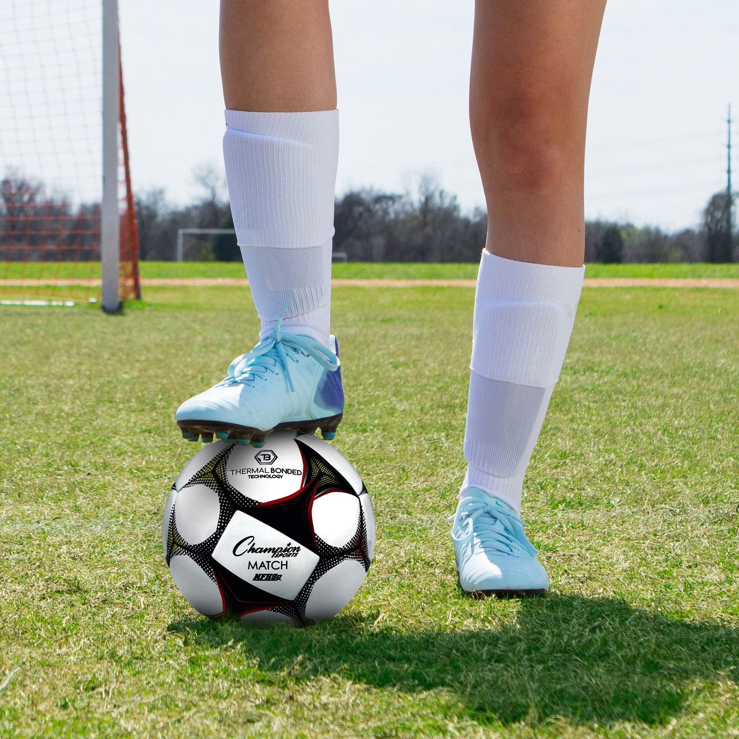 Champion Sports Thermal Bonded "No Stitch" Soccer Ball, Size 5