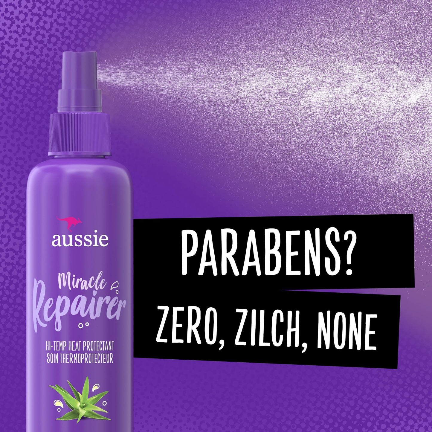 Aussie MIRACLE REPAIRER HI TEMP HEAT PROTECTANT