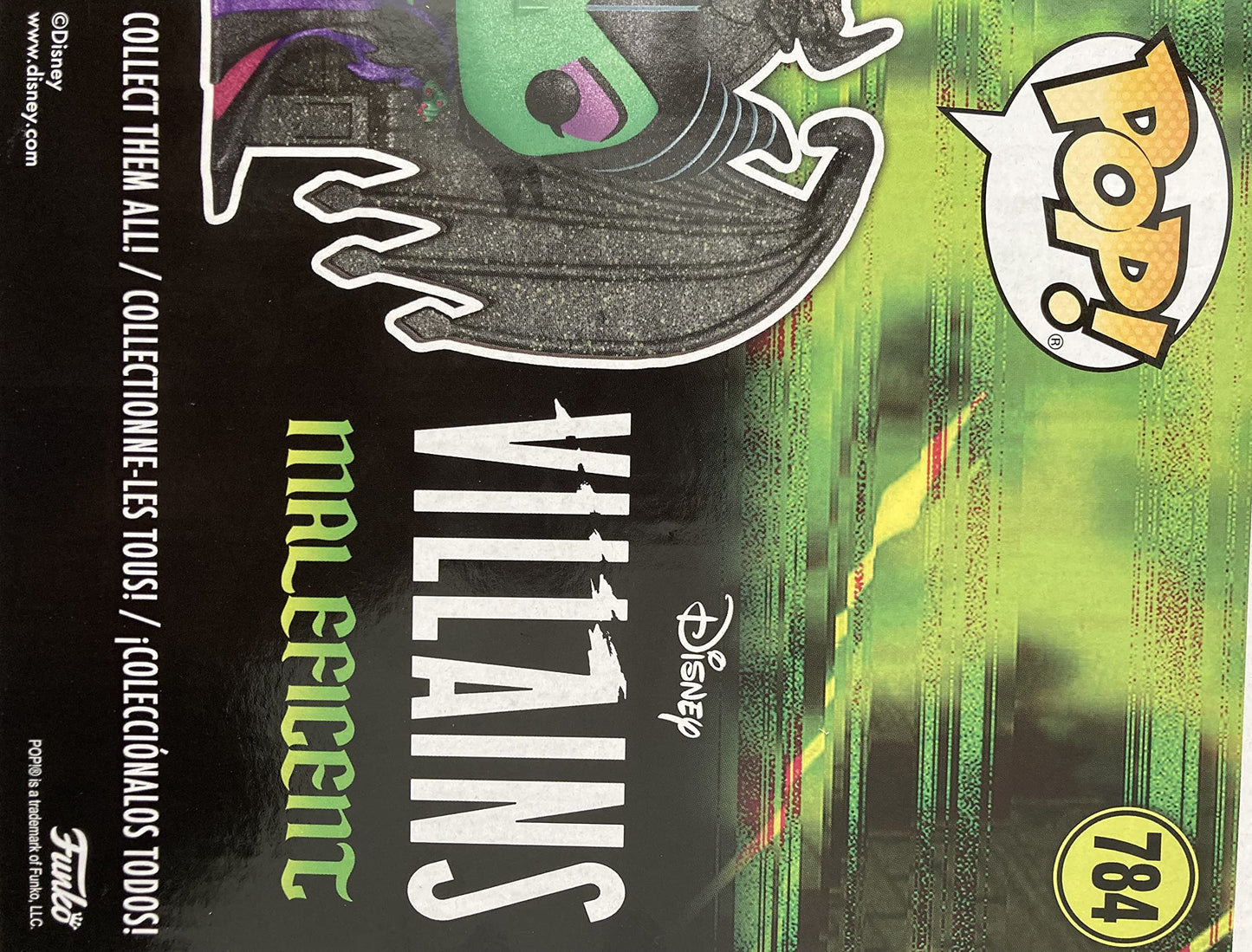 Funko POP Villians Maleficent ON Throne Diamond Glitter HOT Topic Exclusive