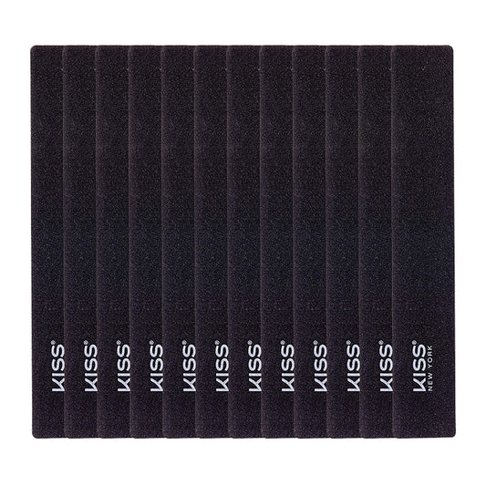 KISS Nail Files Wide Board Grinder (12 pieces) F103N Double Sided, Reusable, Washable Beauty & Personal Care KISS