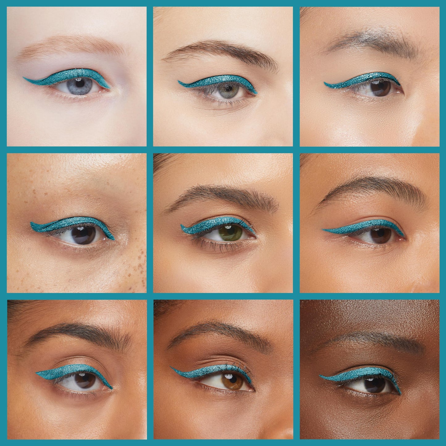 K7L Blue Eyeliner, Waterproof and Longwear - Electra