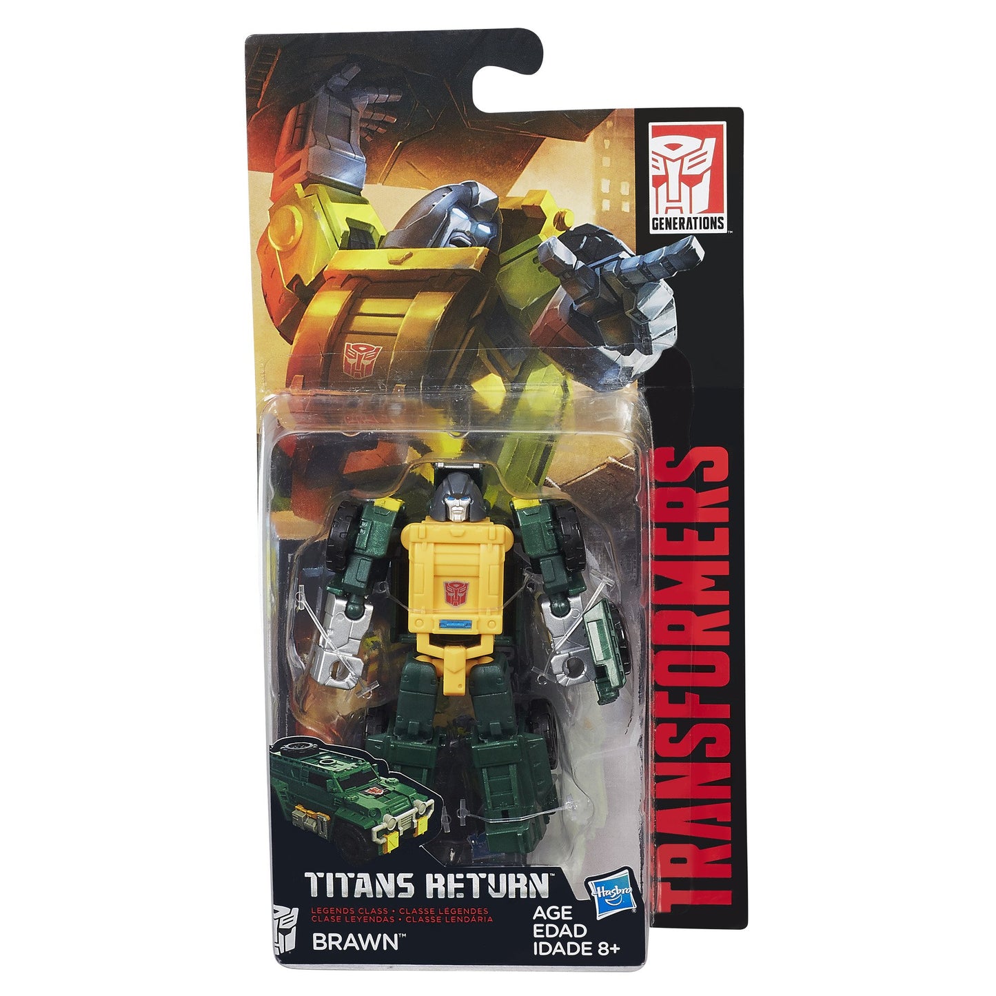 Transformers Generations Titans Return Legends Class Brawn