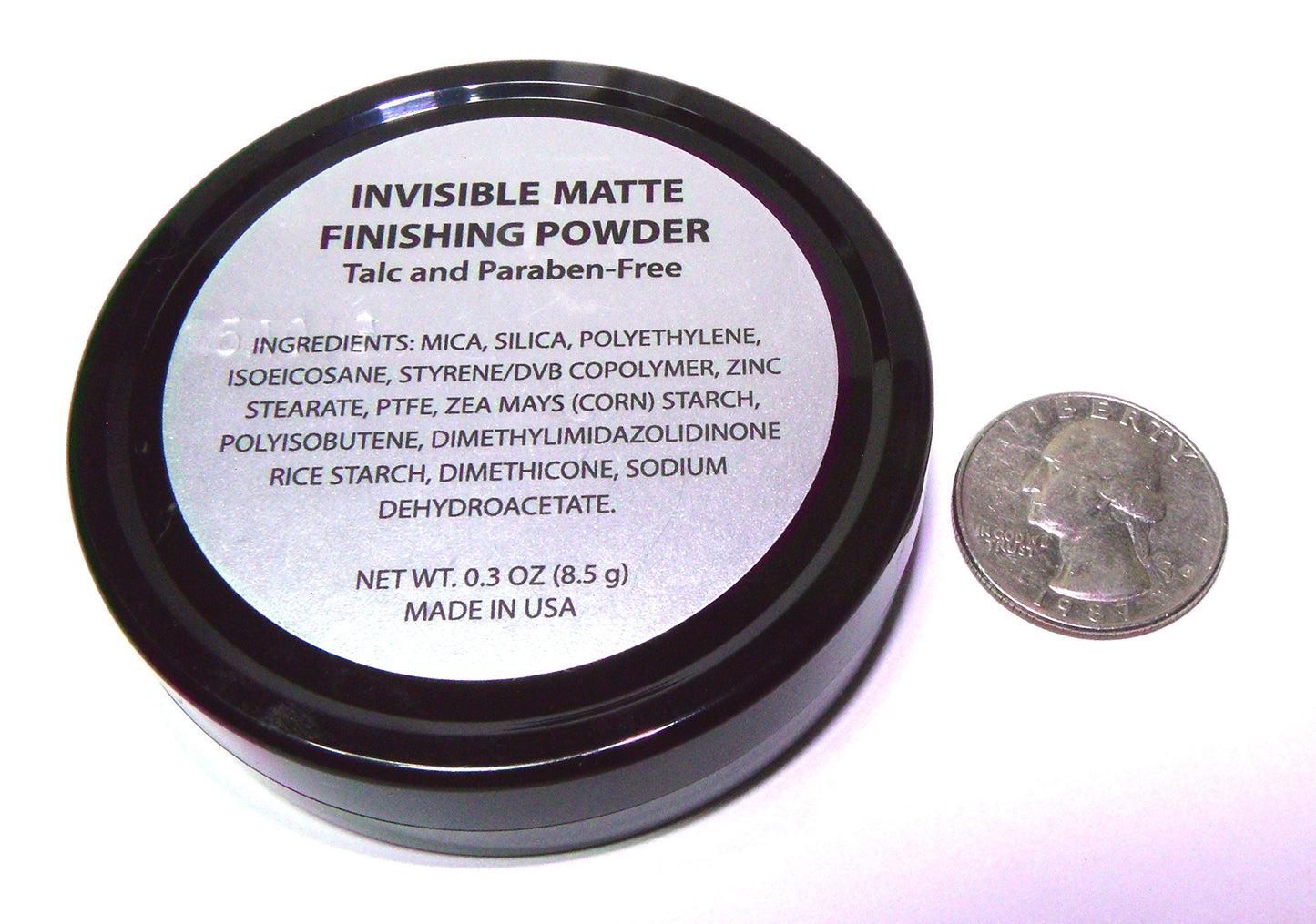 Pure Ziva Large Size Pressed HD Translucent Neutral No Color Invisible Matte Finishing Setting Powder Shine Free Reduce Fine Lines and Wrinkles