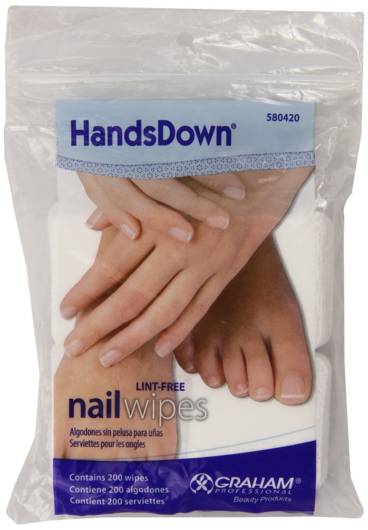Graham Hands Down Nail Wipes, 200 Count Beauty & Personal Care KENT