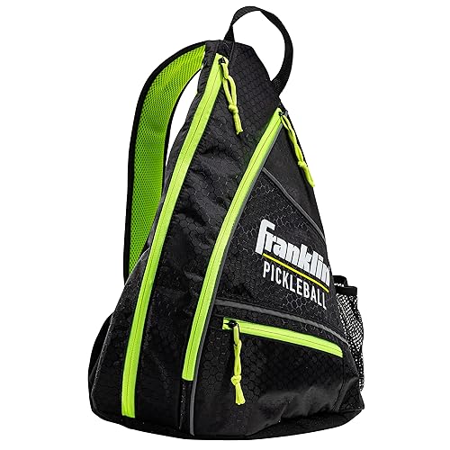 Franklin Sports Pickleball Bags - Pickleball Sling Bag Backpack for Gear + Equipment - Pickleball Bag for Men + Women - Holds Paddles, Pickleballs +…