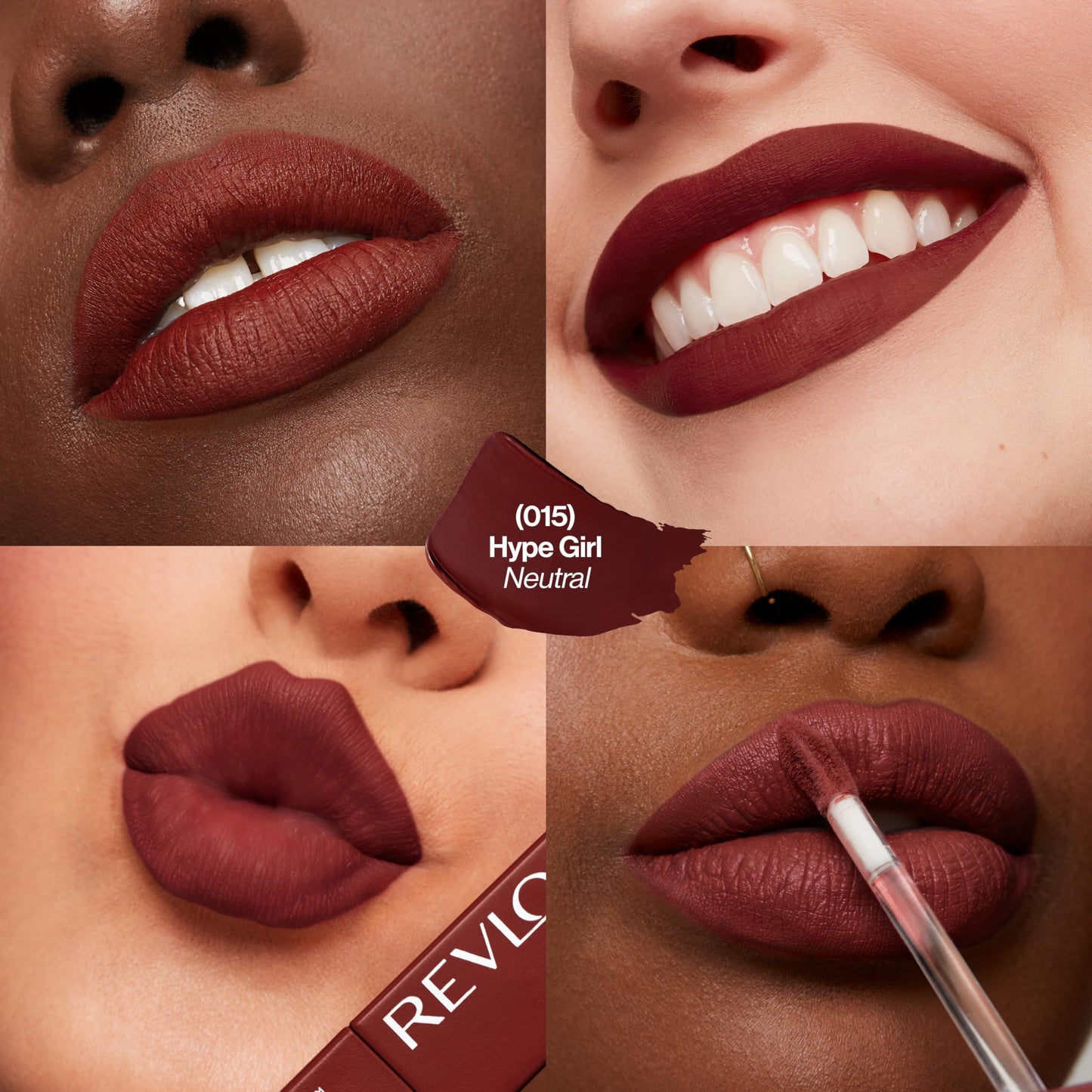Revlon ColorStay Limitless Matte Liquid Lipstick, Vegan Formula, No-Budge, Longwear Lip Color, Long Lasting, Lightweight/Comfortable, Waterproof, 015