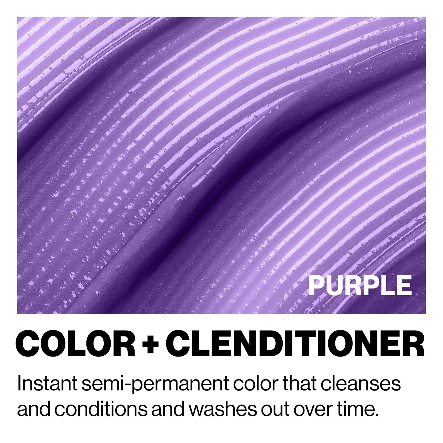 Keracolor Clenditioner PURPLE Hair Dye - Semi Permanent Hair Color Depositing Conditioner, Cruelty-free, 12 Fl. Oz.