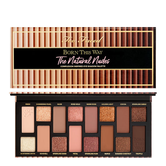 Too Faced Born This Way The Natural Nudes Eye Shadow Palette | High Pigment + Shimmer, 0.42 Ounce Beauty & Personal Care Too Faced
