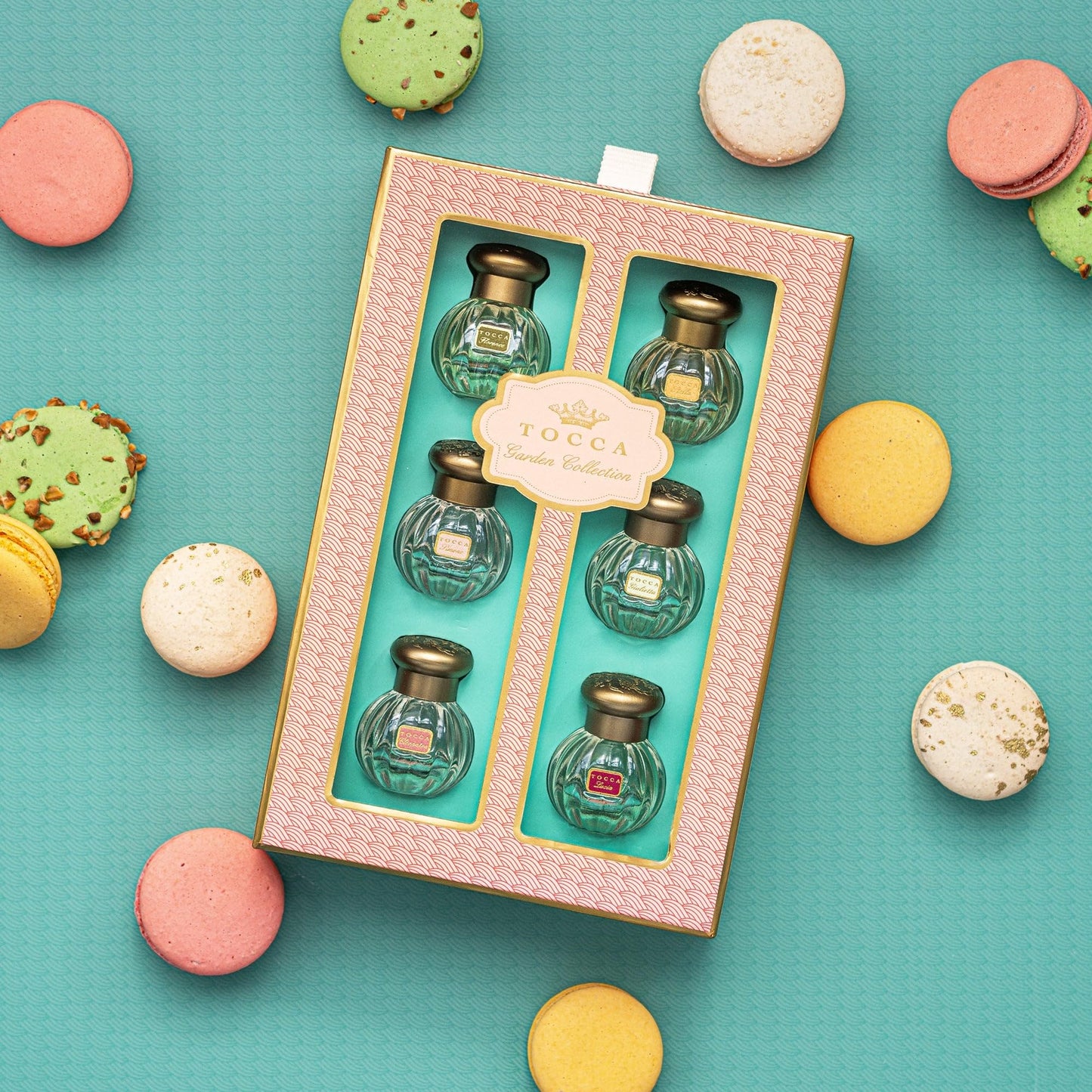 Tocca Mini Perfume Set of 6 ($90 Value) - 5ml (0.16 Fl Oz) Each, Spring Garden Collection - Includes Florence, Stella, Simone, Giulietta, Cleopatra