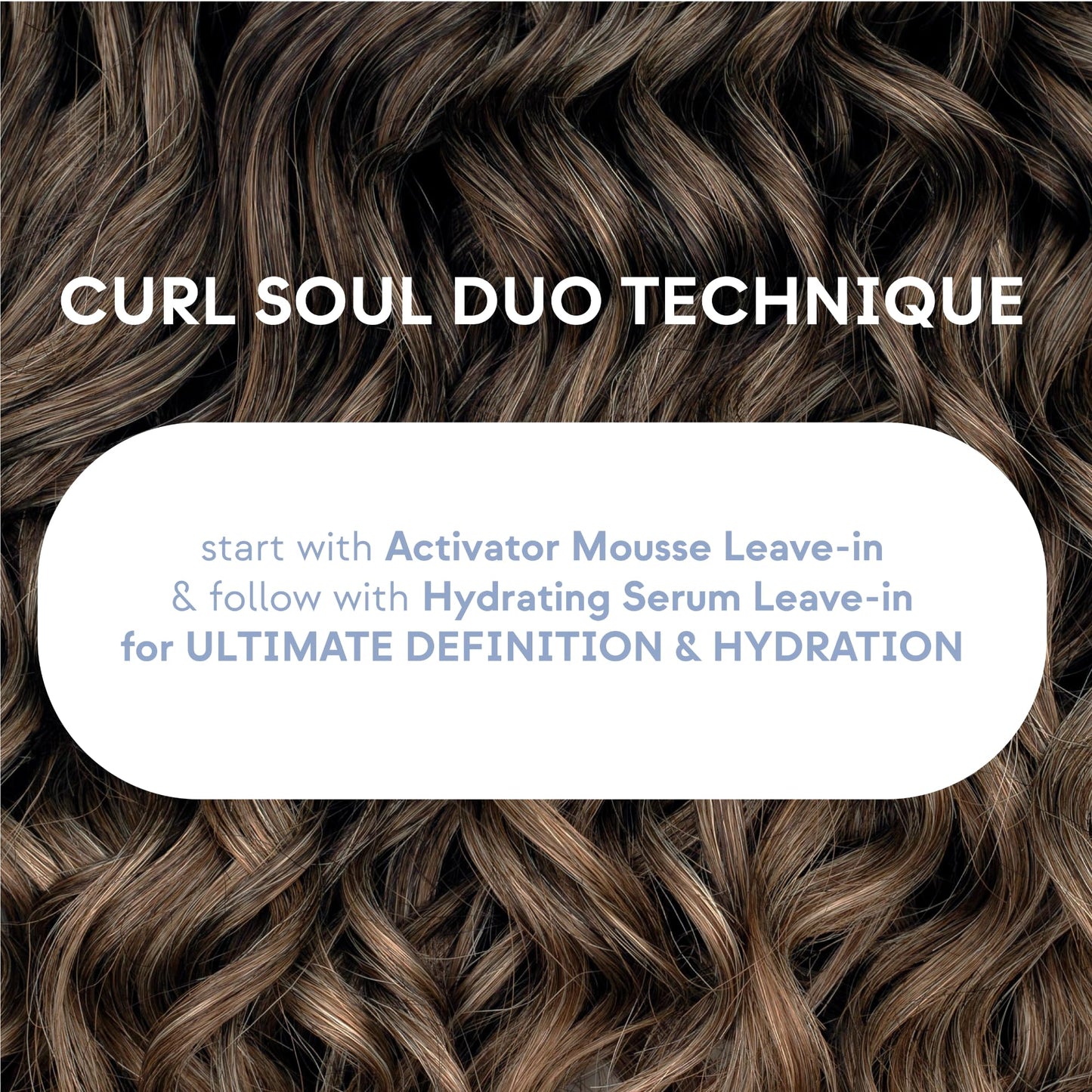 MORPHOSIS Curl Soul Leave-In Bundle (Mousse and Serum) 150 mL