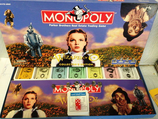 The Wizard Of Oz Monopoly Game