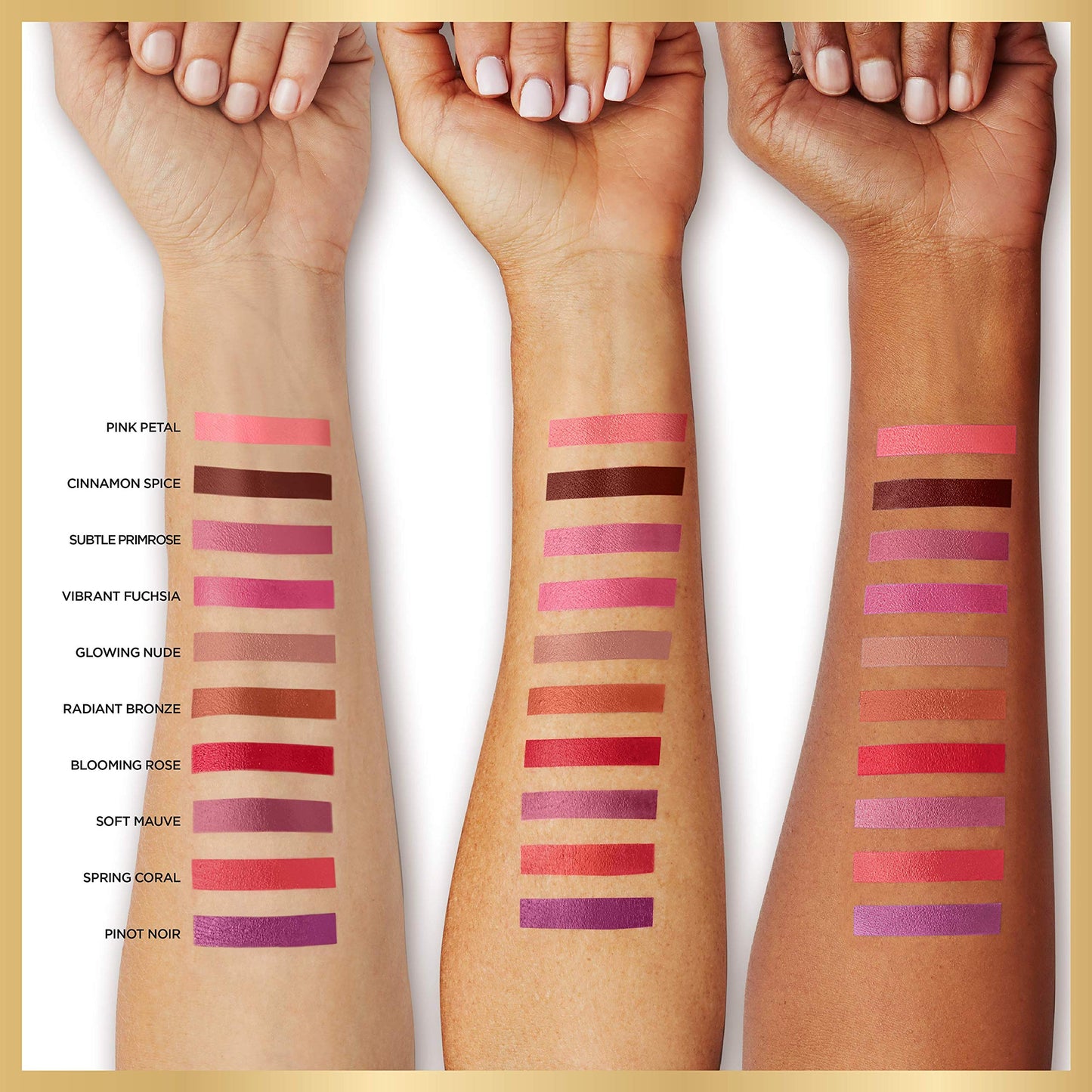L’Oréal Paris Age Perfect Satin Lipstick with Precious Oils, 216 Glowing Nude, 0.13 Ounce