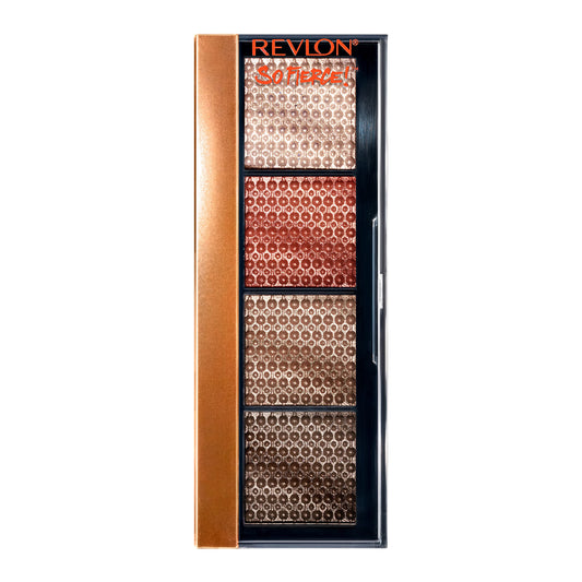 Revlon So Fierce Prismatic Eyeshadow Palette, Eye Makeup, Ultra Creamy Pigmented in Blendable Matte & Pearl Finishes, 965 Tantrum, 0.21 oz