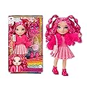 Rainbow High Littles - Magenta Monroe, Pink 5.5" Posable Small Doll with Purse, Magical Pet Kitty, Girls Toy Gift, Kids Ages 4-12 Years