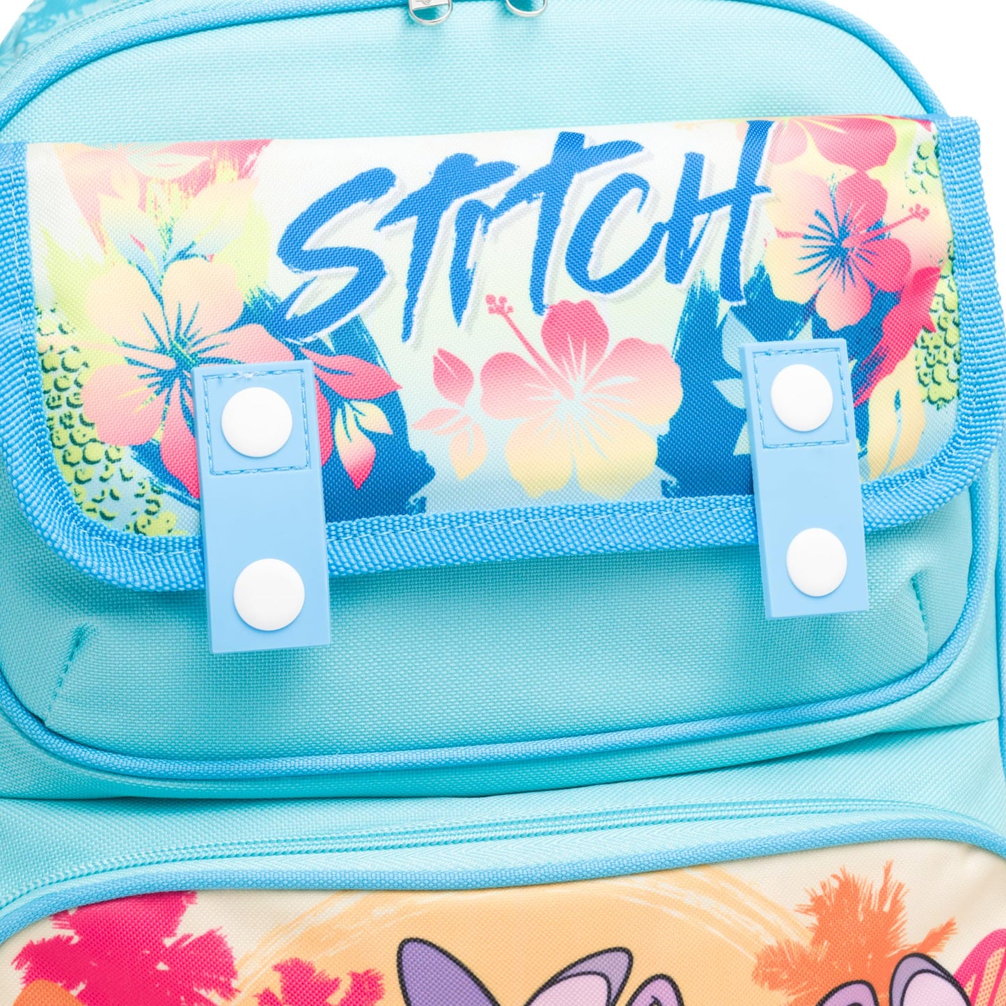 Ruz - Stitch Large School backpack with Padded Back and Adjustable Straps