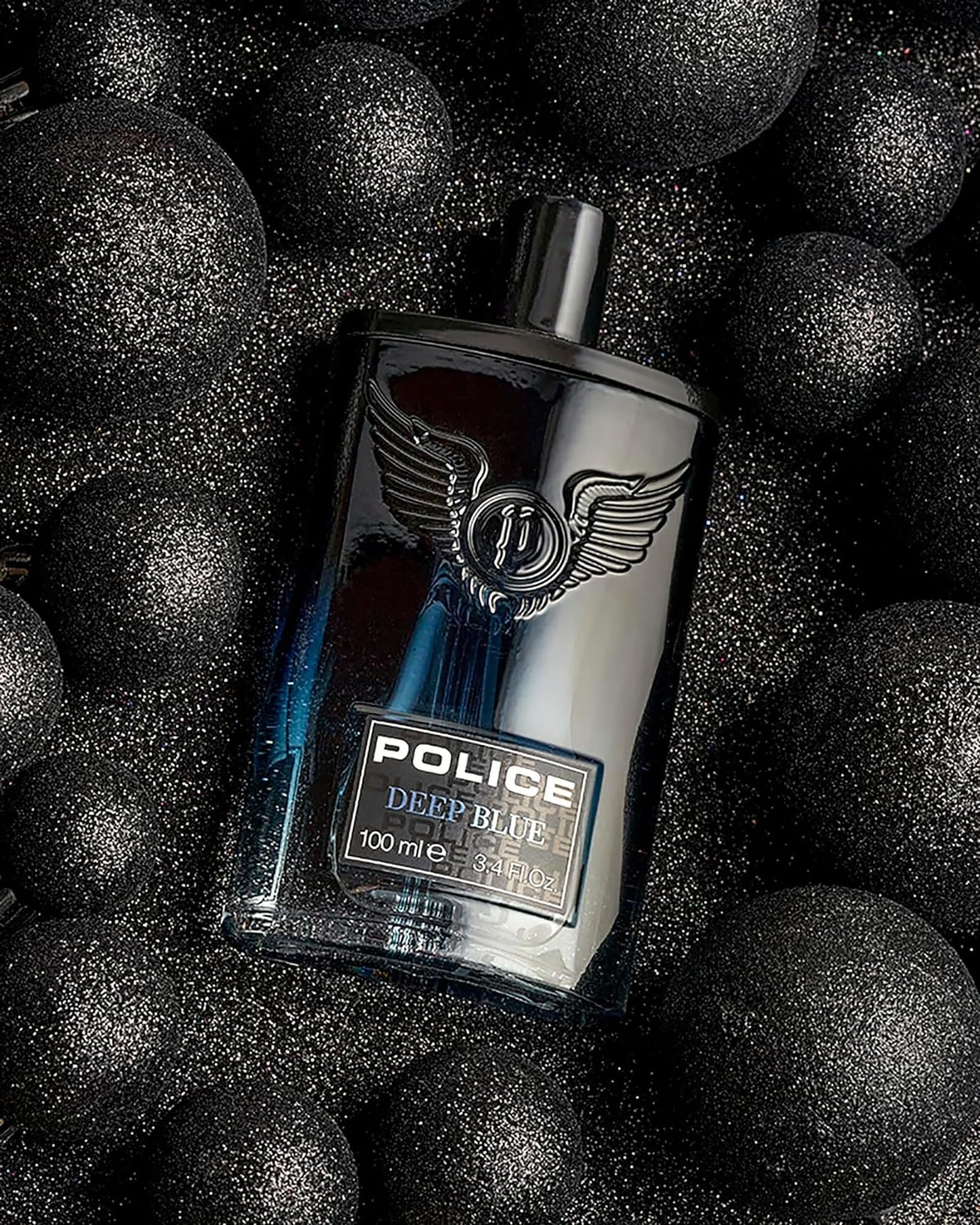 Police Deep Blue By Police - Fragrance For Men - Bold, Refreshing Scent - Top Notes Of Bergamot And Black Pepper - Middle Notes Of Orange Blossom