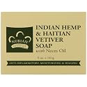 NUBIAN HERITAGE BAR SOAP,INDIAN HEMP, 5 OZ(Single pack)