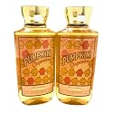 Bath & Body Works Shea + Vitamin E Shower Gel, Set of 2, 10oz Each (Pumpkin Cupcake)