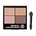 Revlon ColorStay Day to Night Eyeshadow Quad Palette with Transitional Shades, Stocking Stuffer for Her, Buttery Soft Feel, 505 Decadent, 0.16 Oz