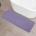 Oliver Brown - Terry Bath Mat, Memory Foam Bath Rug, Non-Slip, 100% Polyester, Premium Bathroom Decor, Machine Washable, Measures 24 in. x 60 in.…