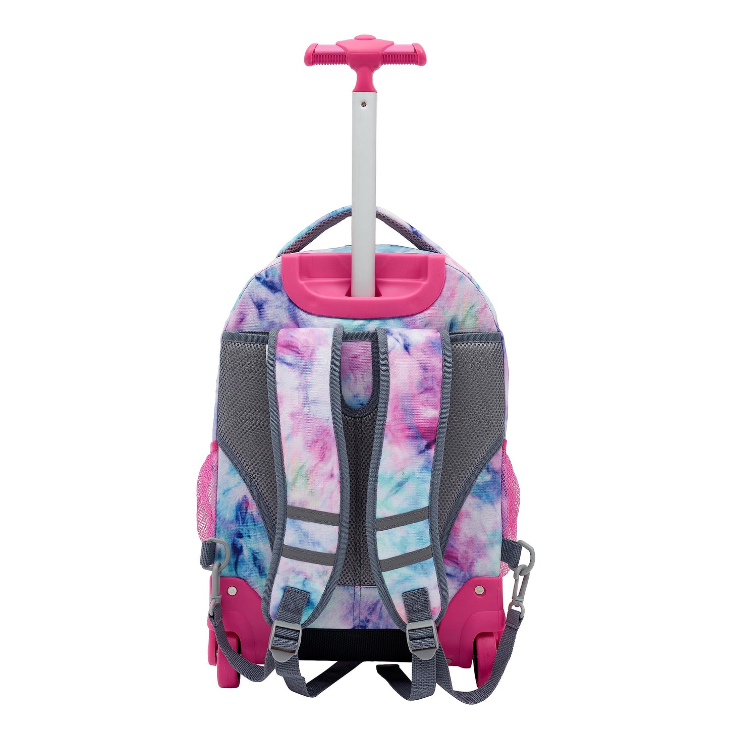 Travelers Club 18" Rolling Backpack with Shoulder Straps, Tye Dye