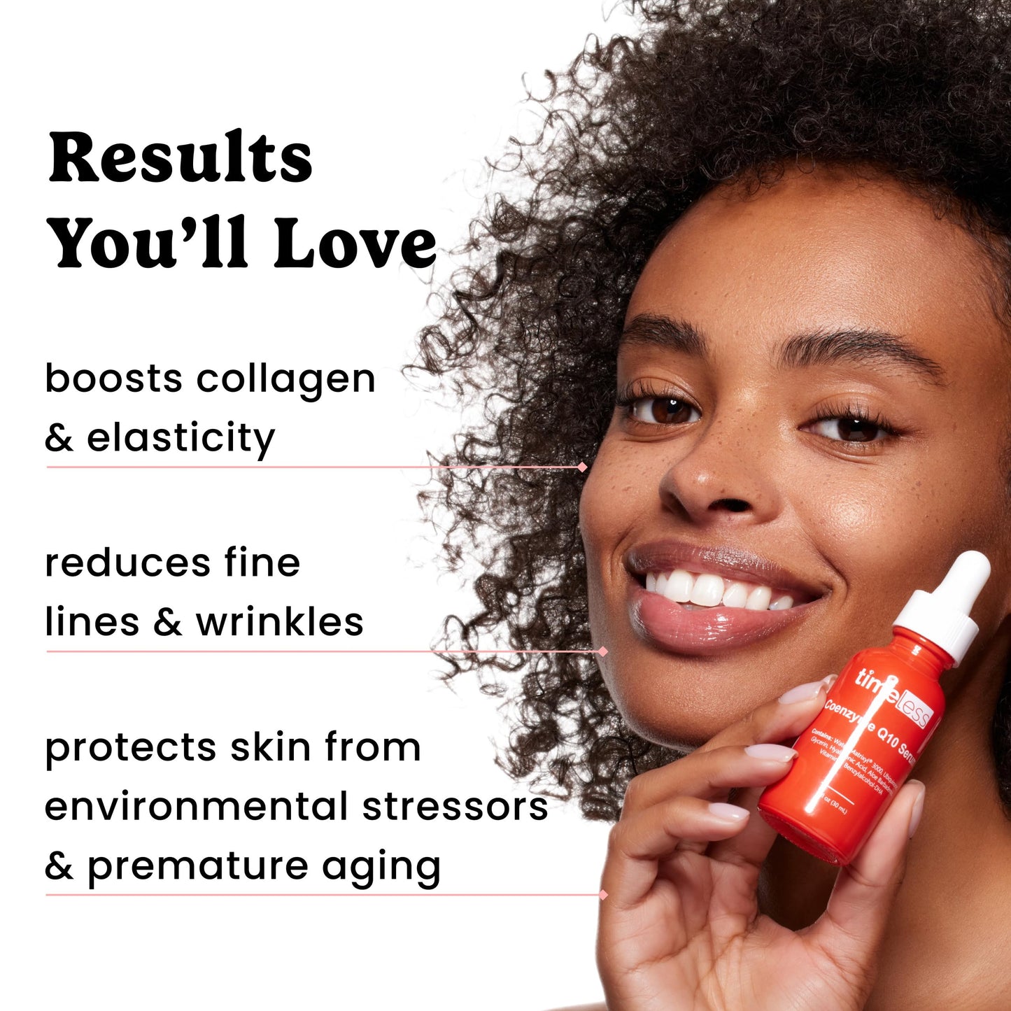 Timeless Skin Care Coenzyme Q10 Serum - Skin Care Serum for Smoothing - Fragrance-Free - Coenzyme Q10 - with Hyaluronic Acid - 4 oz Beauty & Personal Care Timeless Skin Care