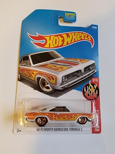 Hot Wheels 2017 ’68 Plymouth Barracuda Formula S White 87/365