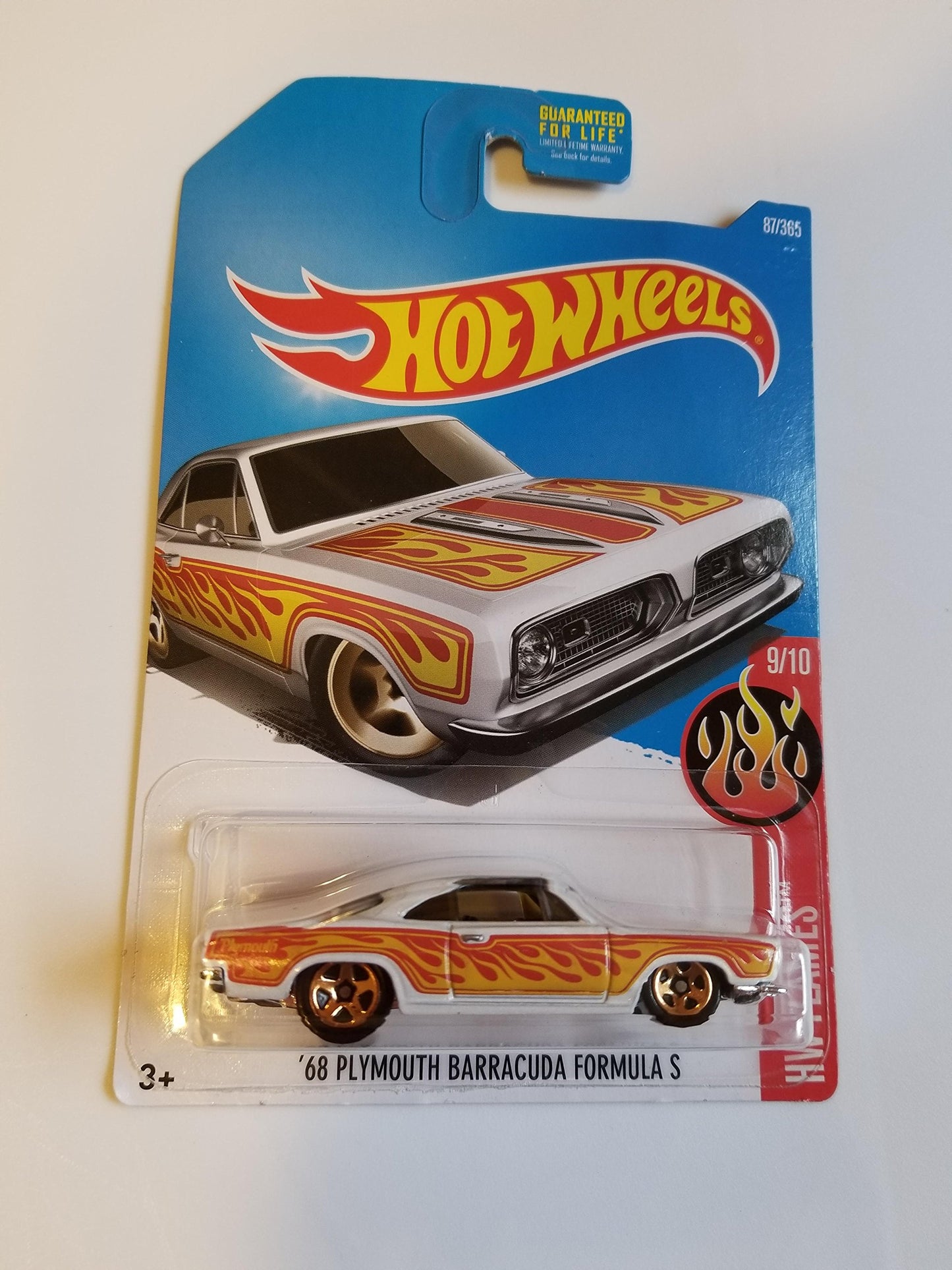 Hot Wheels 2017 ’68 Plymouth Barracuda Formula S White 87/365