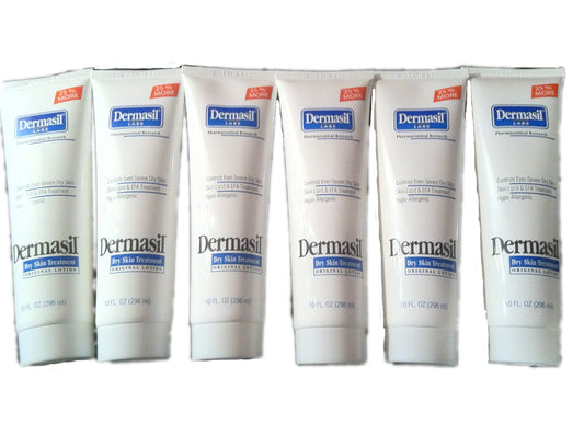 Dermasil Dry Skin Treatment, Original Formula 10 Oz Tube (6 Pack)