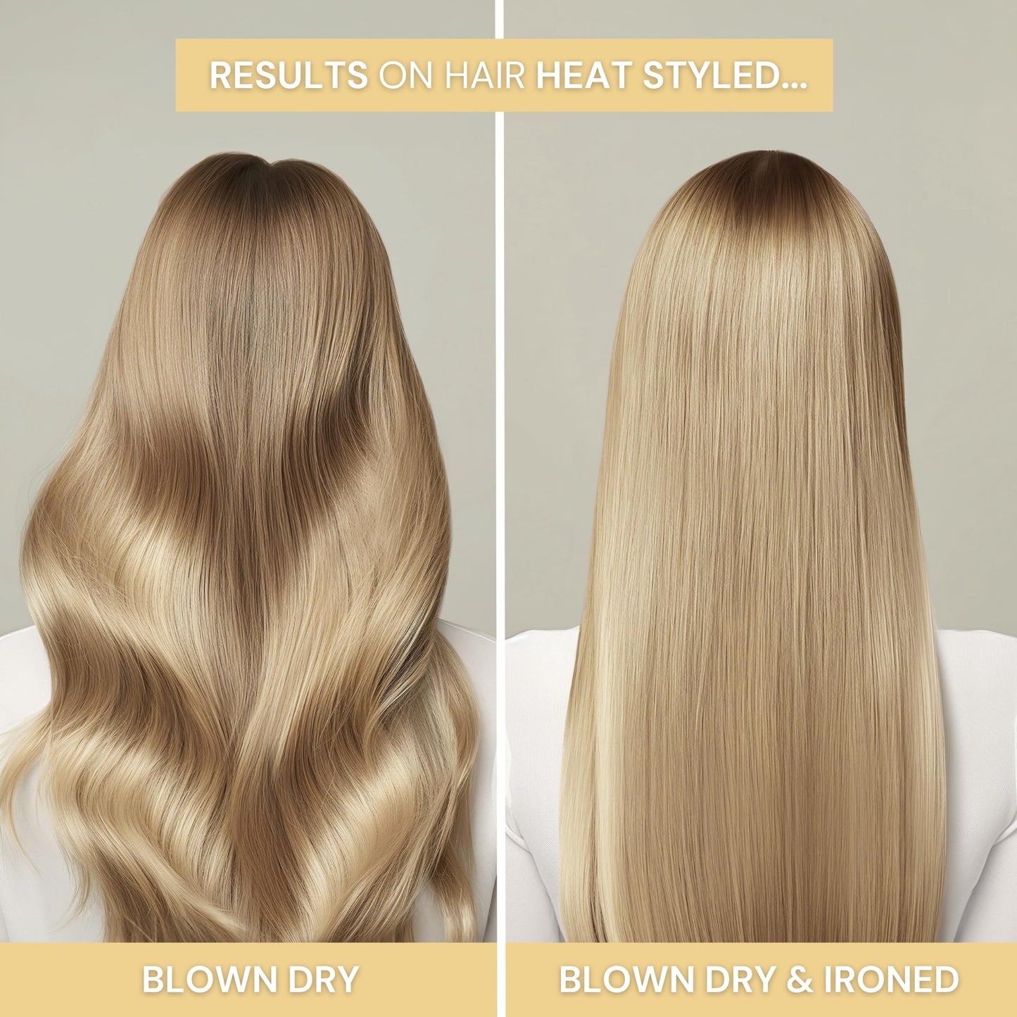 SIMPLY SMOOTH Xtend Keratin Replenishing Calming Balm Smoothing Or Curling Balm 1-Day Frizz Free Blowout Infused with Collagen To Repair Dry, Damaged