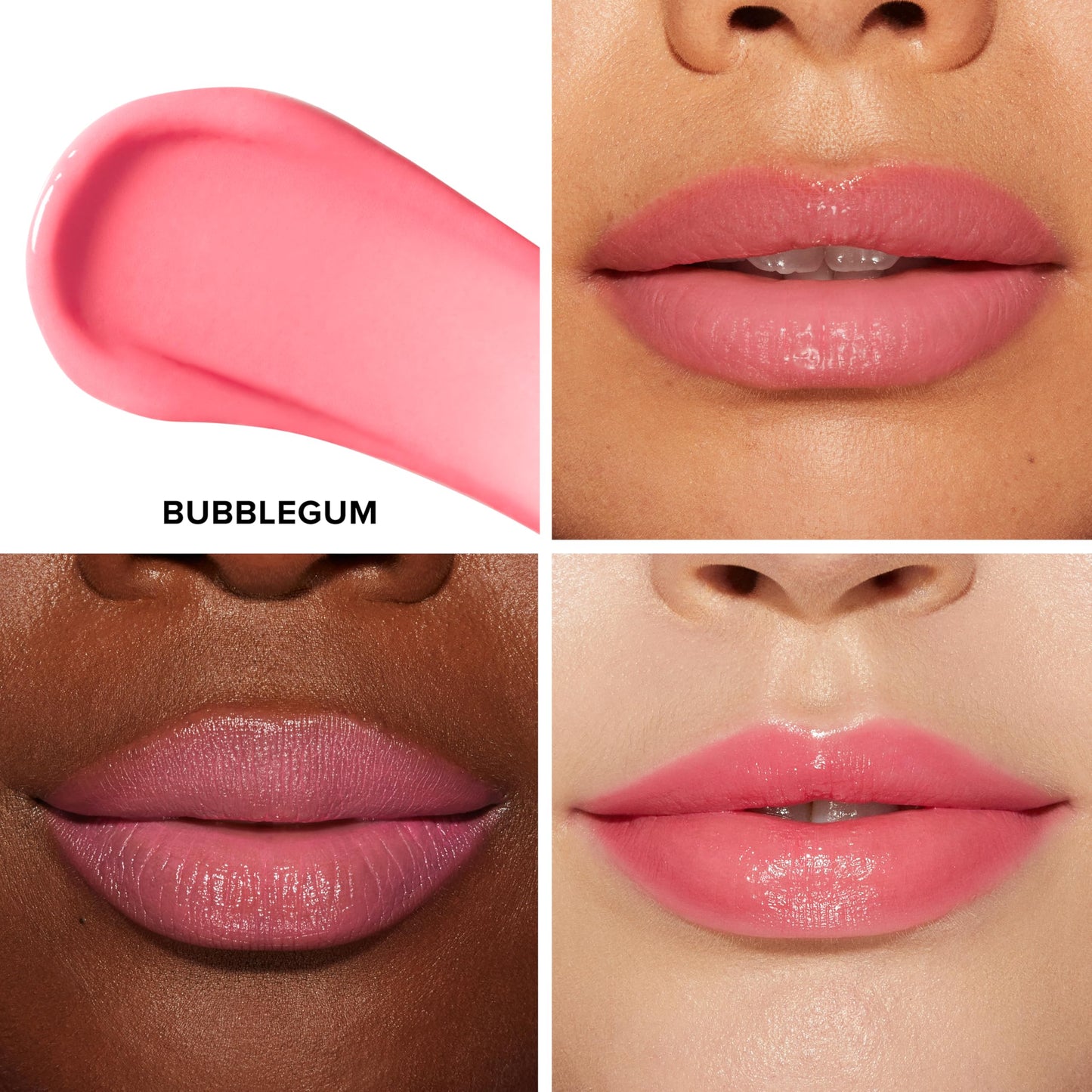 Too Faced Kissing Juicy Tint Lip Balm | Hydrating, Long Lasting Lip Stain for Instant Color + Shine with Juicy Scents, 0.10 Ounce, Bubblegum