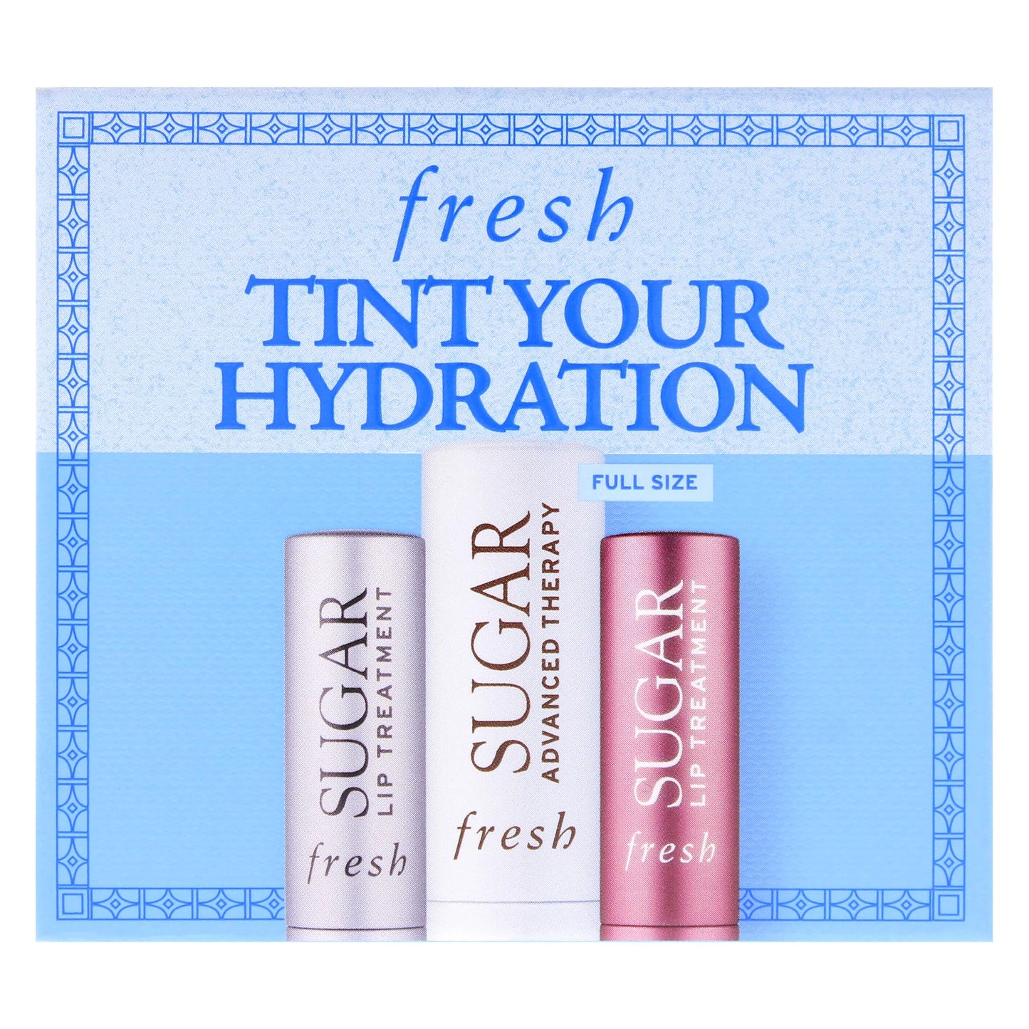 FRESH Tint Your Hydration Set - Lip Treatment Rose & Bloom and Advance Therapy Lip Treatment.