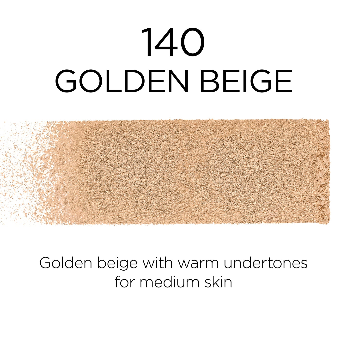 L'Oreal Paris Makeup Infallible Fresh Wear Foundation in a Powder, Up to 24H Wear, Waterproof, Golden Beige, 0.31 oz. (Packaging May Vary)